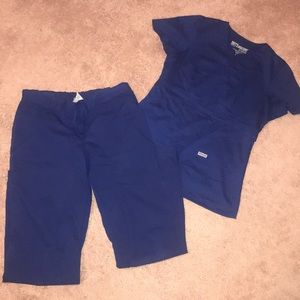 Galaxy Blue Grey’s Anatomy Scrub Set